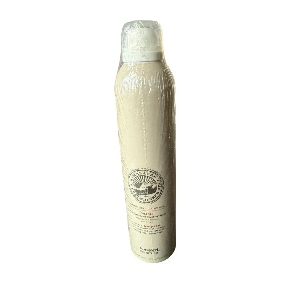 tweak'd by nature Himalayas DHATELO SEED OIL RESTORE Hair Spray 8oz New Sealed